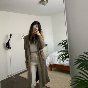 Beige cardigan